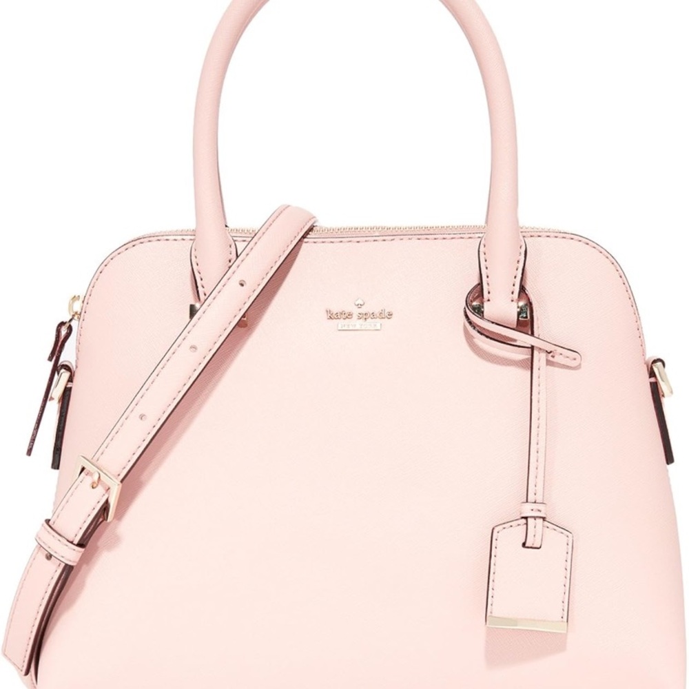 Kate Spade Pink Satchel with Structured Design